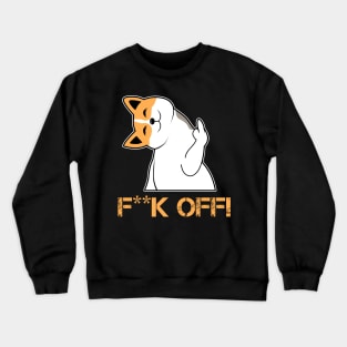 Cat Middle Finger Crewneck Sweatshirt